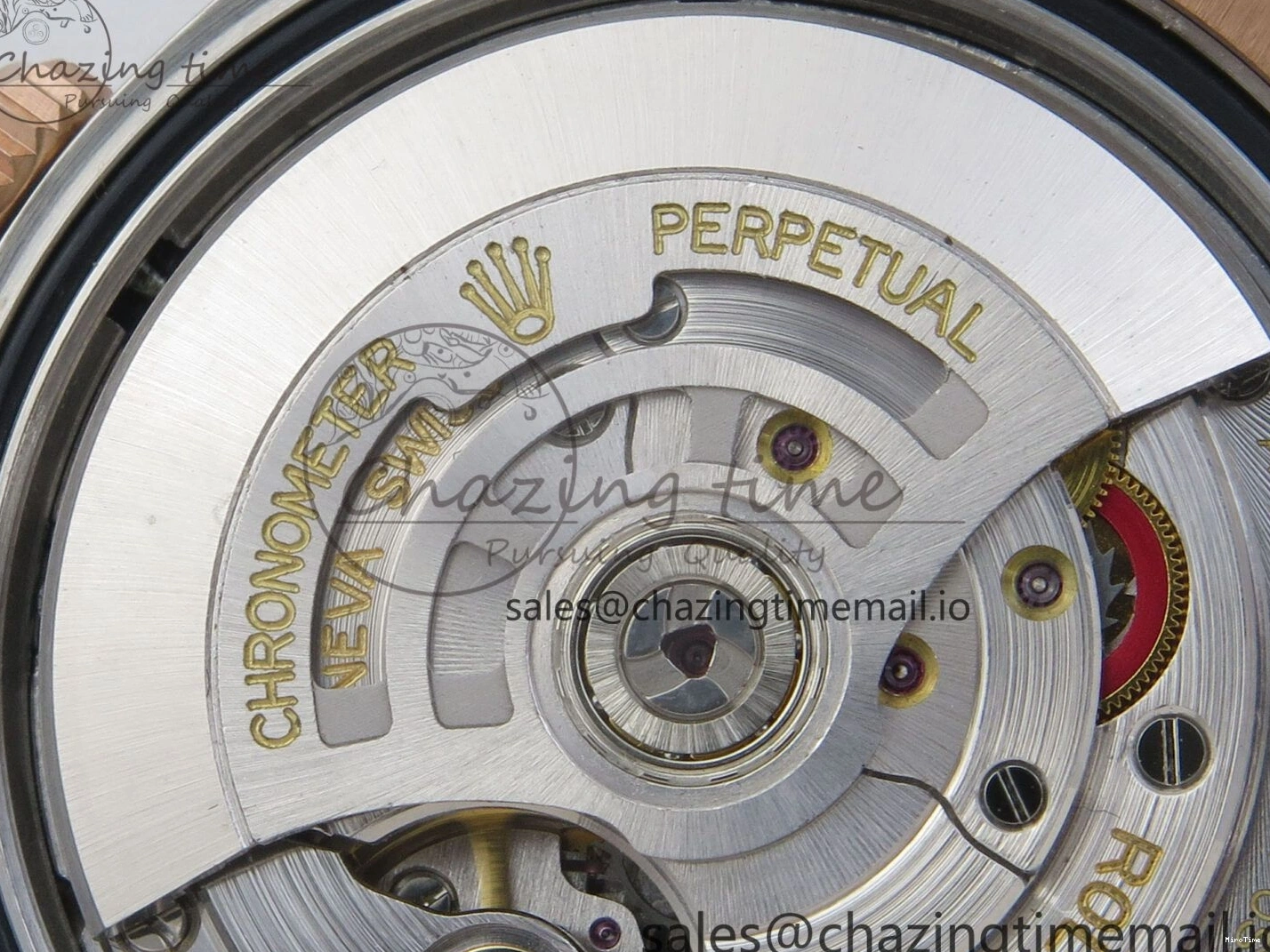 MiroTime 0426 FastDry DateJust 36 SS RG ARF 1:1 Best Edition 904L Steel White MOP Diamonds Dial on Oyster Bracelet SH 57